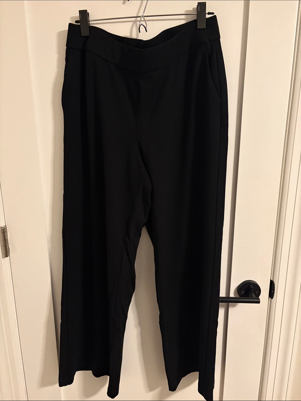 INC International Concepts Black Wide-Leg Trousers. 0X women’s.
